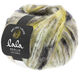 Lana Grossa BRUSHY Uni/Print (lala BERLIN) | 103-rå hvid/oliven/sort/nougat/beige