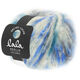 Lana Grossa BRUSHY Uni/Print (lala BERLIN) | 205-hvid/lys grå/mørk grå/jeans/royal