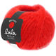 Lana Grossa BRUSHY Uni/Print (lala BERLIN) | 018-rød