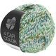 Lana Grossa 4 CAPI Color | 104-natur/jade grøn/turkis/oliven