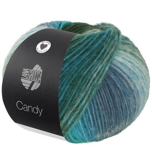 Lana Grossa CANDY | 02-rust/mørk grå/lys grå/turkis/hvid/gråblå/grågrøn/grå lilla/lys rust/gråbrun/lys blå/mørk blå
