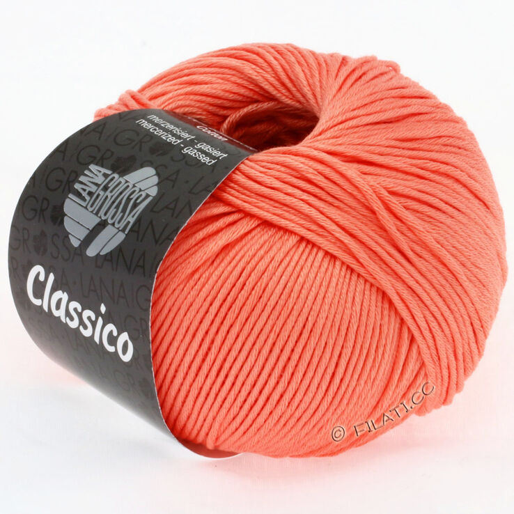Lana Grossa CLASSICO Uni | 01-laksrød