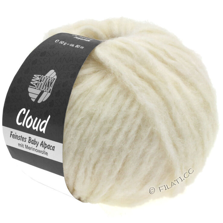 Lana Grossa CLOUD | 01-rå hvid
