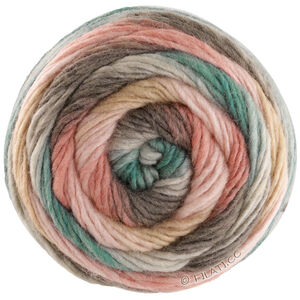 Lana Grossa COLORATO Aktion | 05-gammelrosa/mørk grå/lys grå/petrol/pudder rosa/beige