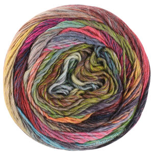 Lana Grossa COLORISSIMO 2 | 217-limett/olivengrøn/lys grå/mørk grå/gråblå/taupe/gråbrun/grå lilla/pink/mørk grøn