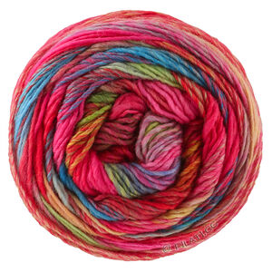 Lana Grossa COLORISSIMO 2 | 220-rød/fuchsia/turkis/petrol/rust/kamel/beige/mørk grøn/lys grøn/grøn