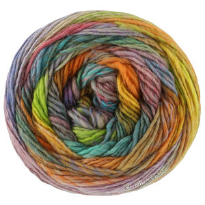 Lana Grossa COLORISSIMO 2 | 224-lyng/pistacie/forårsgrøn/brun/petrol/gul/orange/blå/rust/beige/blomme