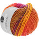 Lana Grossa COLORS FOR YOU | 139-fuchsia/rust/orangegul/mørk brun/lilla/rød/koral/orange