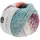 Lana Grossa COLORS FOR YOU | 145-lys grå/mørk grå/terrakotta/violetblå/rå hvid/brombær/lys blå/blå/bær/laks/rosa