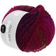 Lana Grossa COLORS FOR YOU | 163-rødviolet/aubergine/okker/mørk brun/mørk grøn