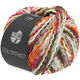 Lana Grossa COLORTWIST | 05-creme/fersken/orange/fuchsia/gråbrun