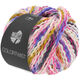 Lana Grossa COLORTWIST | 12-rå hvid/pink/lys grå/sennepgul/grå/lilla
