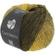 Lana Grossa COOL MERINO Dégradé | 301-mørk oliven/lys oliven/mosgrøn