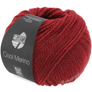 Lana Grossa COOL MERINO | 001-mørk rød
