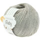 Lana Grossa COOL WOOL Baby 25g | 206-lys grå meleret