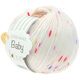 Lana Grossa COOL WOOL Baby 25g | 352-hvid/hindbær/lilla/violet