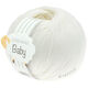 Lana Grossa COOL WOOL Baby Uni/Print 50g | 207-hvid