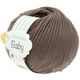 Lana Grossa COOL WOOL Baby Uni/Print 50g | 211-gråbrun