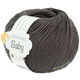Lana Grossa COOL WOOL Baby Uni/Print 50g | 334-mørk grå meleret