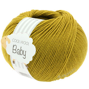 Lana Grossa COOL WOOL Baby Uni/Print 50g | 346-sennepgul