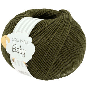 Lana Grossa COOL WOOL Baby Uni/Print 50g | 349-skog grøn