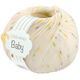 Lana Grossa COOL WOOL Baby Uni/Print 50g | 368-hvid/citrusgul/lys grå/lys grøn