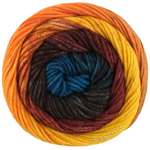 Lana Grossa COOL WOOL Big Color | 4045-mørk rød/antracit/mørk grå/turkisblå/orange/gul/nougat
