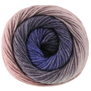 Lana Grossa COOL WOOL Big Color | 4047-blomme/antracit/royal/blågrå/grå lilla