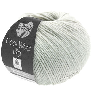 Lana Grossa COOL WOOL Big  Uni/Melange | 1002-hvidgrå