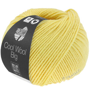 Lana Grossa COOL WOOL Big  Uni/Melange | 1028-grøngul