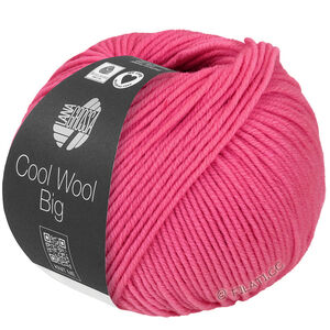 Lana Grossa COOL WOOL Big  Uni/Melange | 1032-hindbær