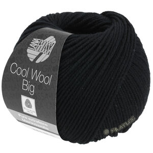 Lana Grossa COOL WOOL Big  Uni/Melange | 0627-sort