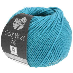 Lana Grossa COOL WOOL Big  Uni/Melange | 0910-turkis