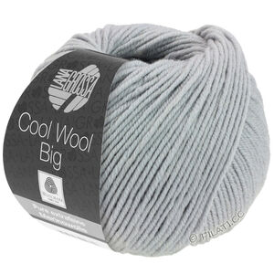 Lana Grossa COOL WOOL Big  Uni/Melange | 0928-mellem grå