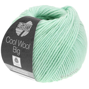 Lana Grossa COOL WOOL Big  Uni/Melange | 0978-pastelgrøn