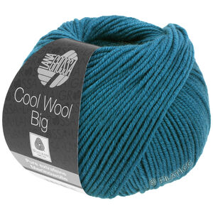 Lana Grossa COOL WOOL Big  Uni/Melange | 0979-mørk petrol