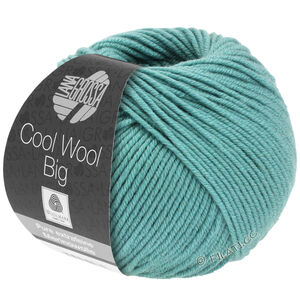 Lana Grossa COOL WOOL Big  Uni/Melange | 0984-lys søgrøn