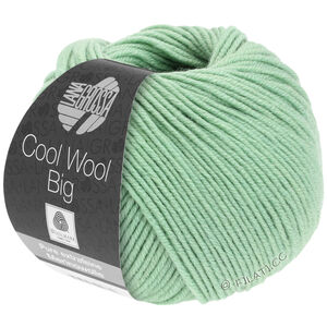 Lana Grossa COOL WOOL Big  Uni/Melange | 0998-lindgrøn
