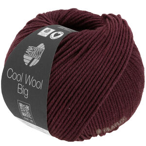 Lana Grossa COOL WOOL Big Mélange (We Care) | 1606-sortrød meleret