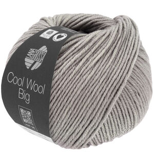 Lana Grossa COOL WOOL Big Mélange (We Care) | 1626-gråbeige meleret