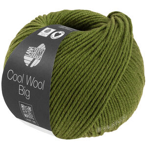 Lana Grossa COOL WOOL Big Mélange (We Care) | 1706-oliven meleret
