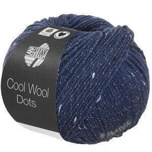 Lana Grossa COOL WOOL Dots | 02-mørk blå