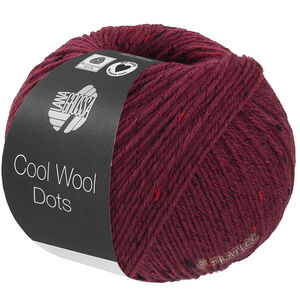 Lana Grossa COOL WOOL Dots | 04-burgund