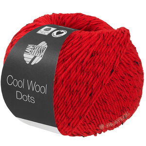 Lana Grossa COOL WOOL Dots | 05-rød