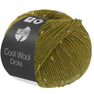 Lana Grossa COOL WOOL Dots | 07-olivengrøn