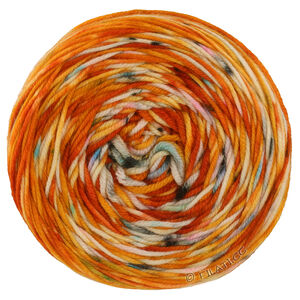 Lana Grossa  | 01-rust/orange/rå hvid/gul/pink/grøn