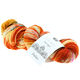 Lana Grossa COOL WOOL  Hand-dyed | 101-rust/orange/rå hvid/gul/pink/grøn