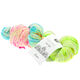 Lana Grossa COOL WOOL  Hand-dyed | 103-rå hvid/neongul/pink/turkis/oliven