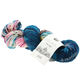 Lana Grossa COOL WOOL  Hand-dyed | 104-turkis/mørk petrol/rosa/pink/sortbrun