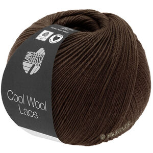 Lana Grossa COOL WOOL Lace | 57-sortbrun